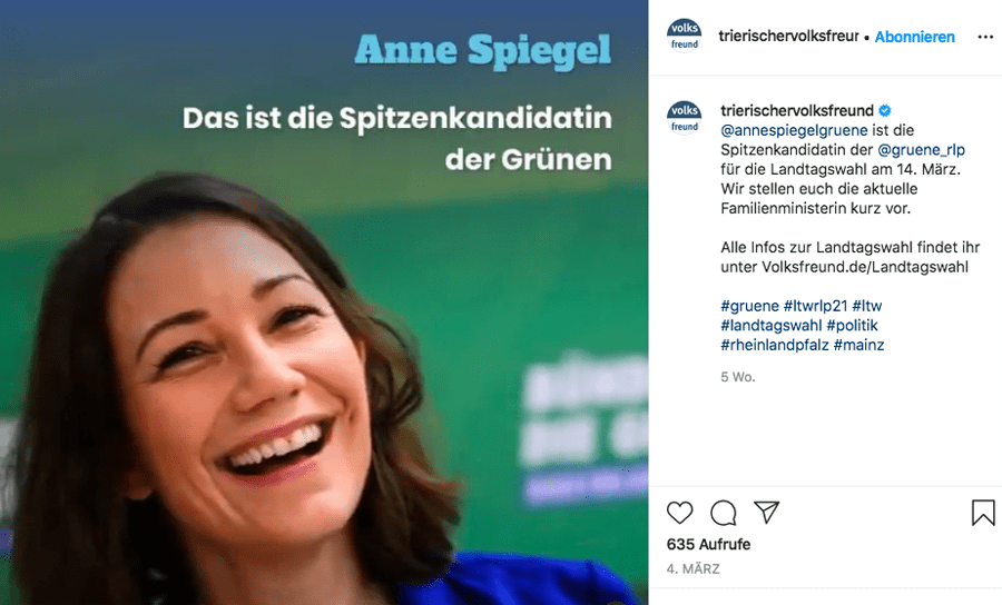 Der Trierische Volksfreund auf Instagram