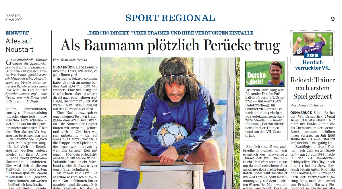 Screenshot der Neuen Osnabrücker Zeitung.
