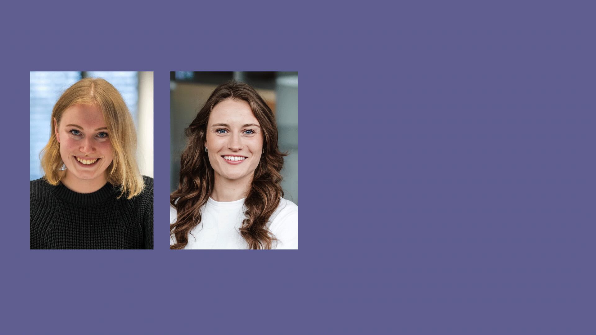 Jessica Orlowicz (Ostsee-Zeitung) und Christina Wicke (Funke Medien Niedersachsen)