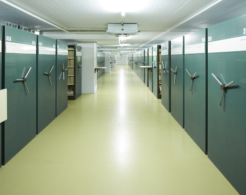 Im Aktenarchiv lagern unter anderem 250.000 Filme. (Foto: )