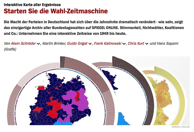 Screenshot von Spiegel.de