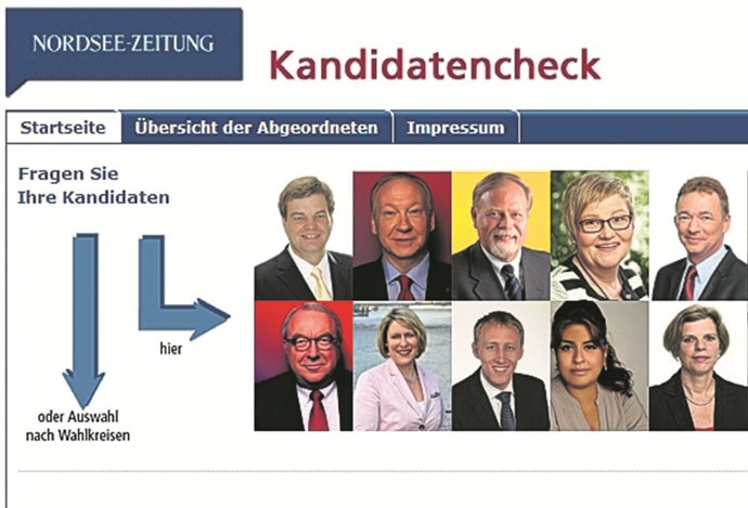 Der Kandidatencheck der Nordsee Zeitung