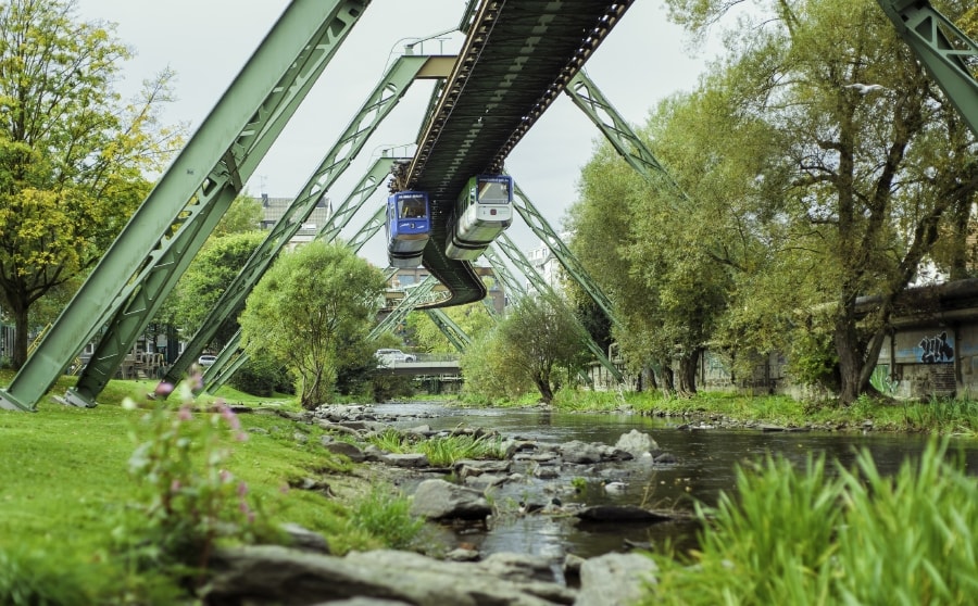 Die Wuppertaler Schwebebahn