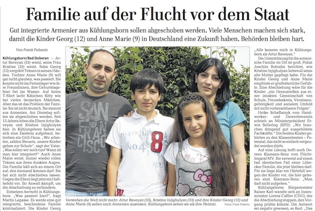 Aus der Ostsee-Zeitung