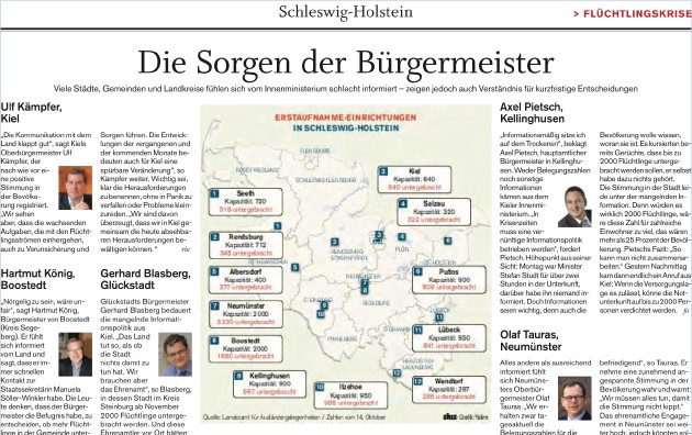 Ausschnitt des Flensburger Tageblatt