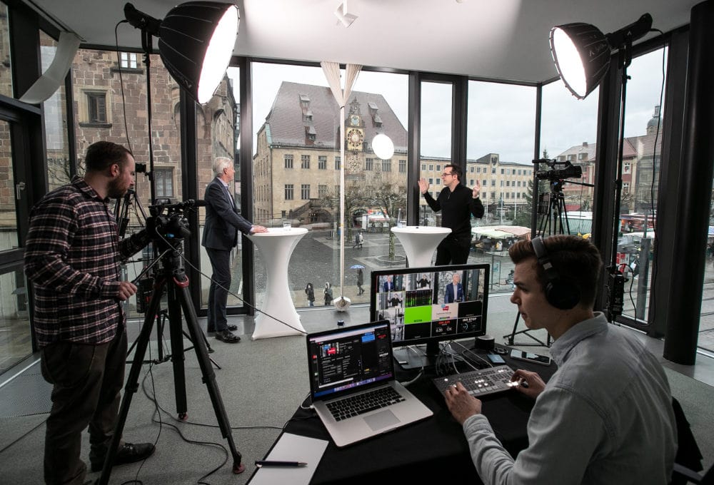 Aufnahmen im Kundencenter der Heilbronner Stimme (Foto: Heilbronner Stimme)