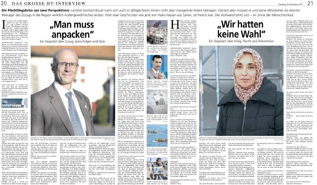 Ausschnitt des Hohenloher Tageblatt