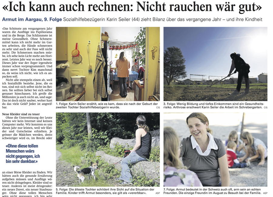 Ausschnitt Aargauer Zeitung