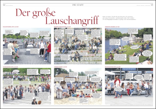 Ausschnitt aus dem Tagesspiegel