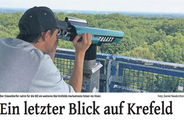 Ausschnitt der Westdeutschen Zeitung
