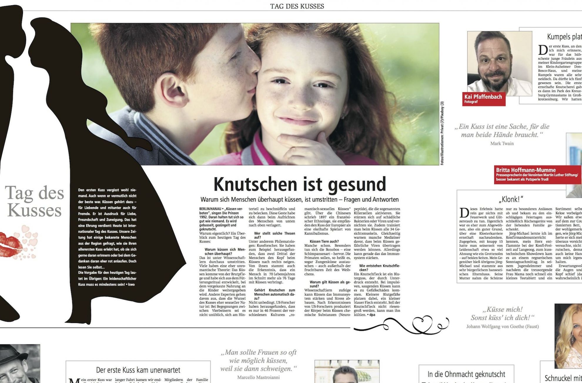 Die Kreiszeitung Wesermarsch hat den Tag des deutschen Apfels aufgegriffen.