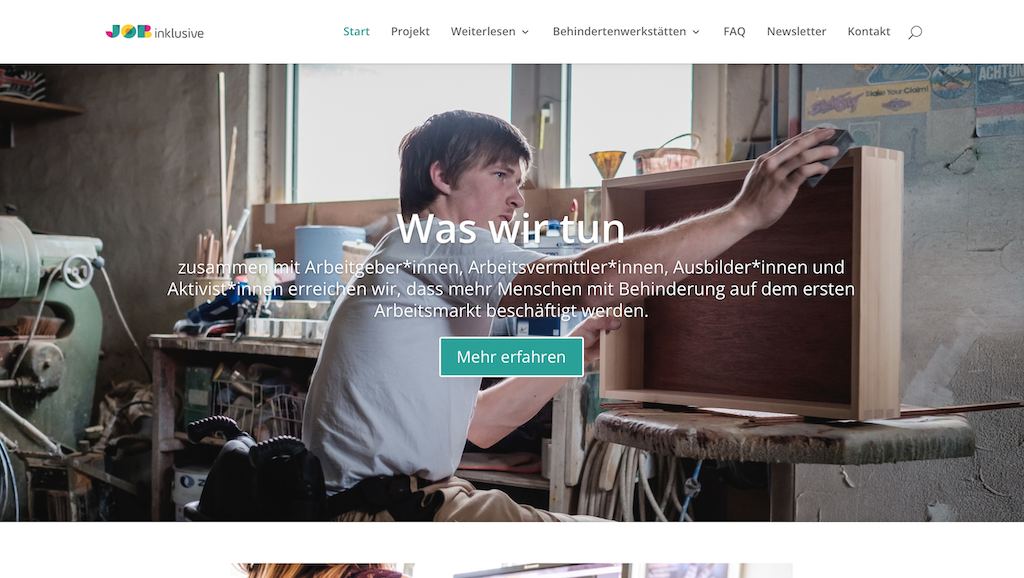 JOBinklusive ist eine Initiative der Sozialhelden e.V.