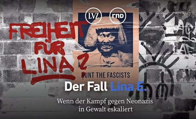 Ein Fall der bis heute Debatten aufwirft: der Prozess um Lina E. (Screenshot: Leipziger Volkszeitung)