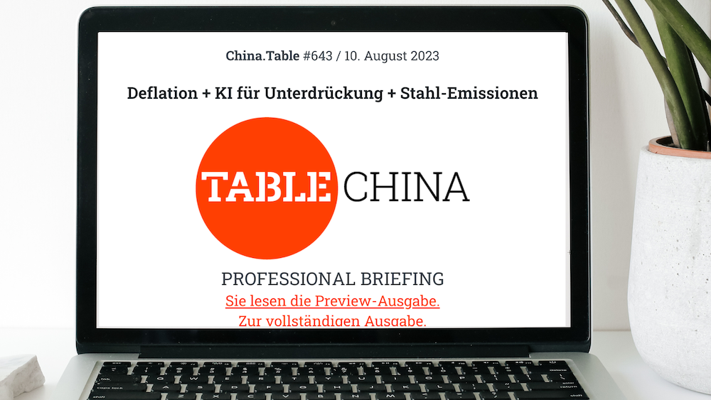 China.Table bietet sogenanntes Professional Briefing für die deutschsprachige China-Berichterstattung an. (Symbolfoto: Canva/Ann poan von Pexels)