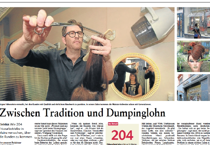 Ausschnitt aus der Mainzer Rhein-Zeitung