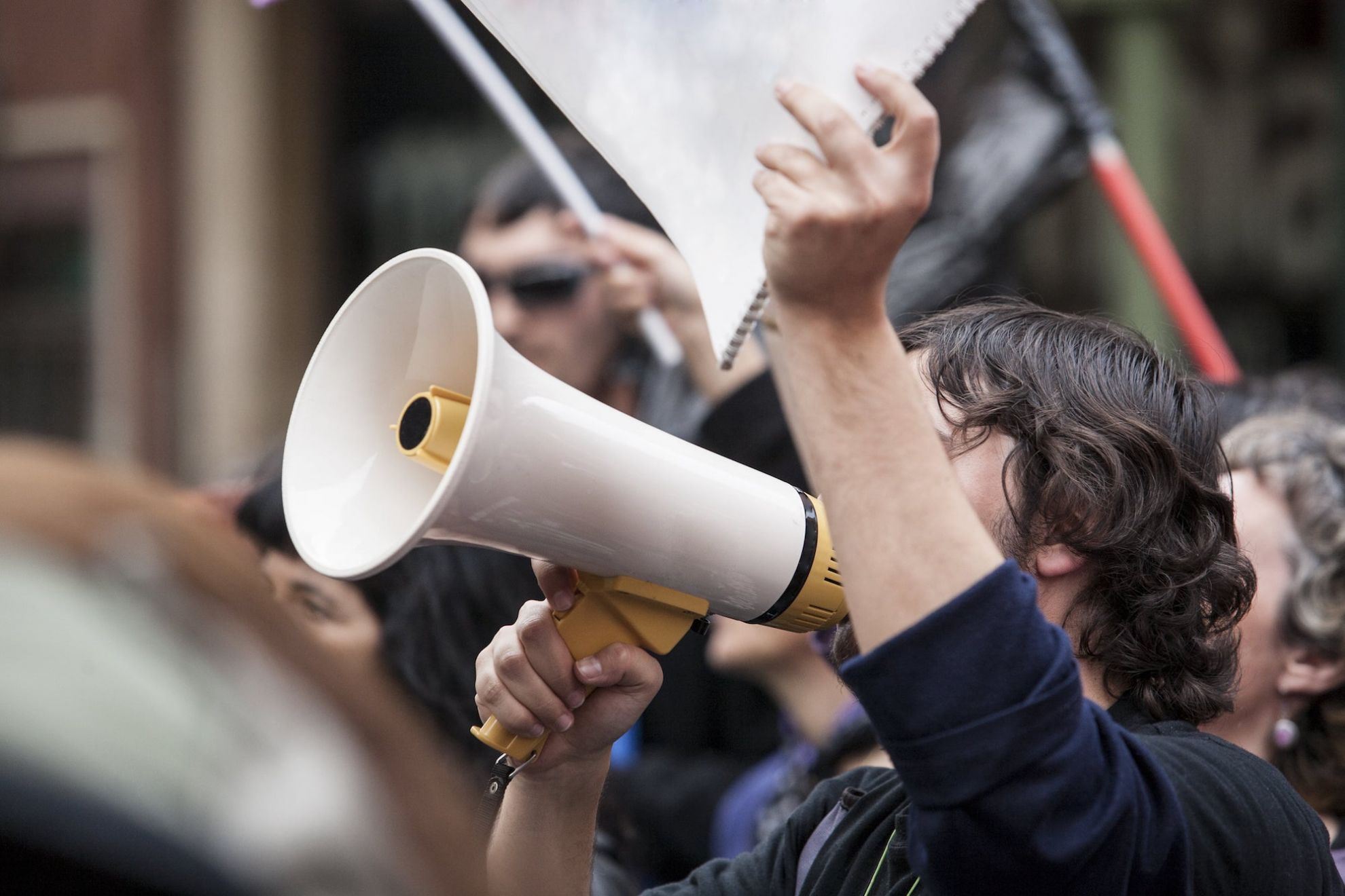 US-Bürger protestieren gegen Trump. (Foto: Adobe Stock/Juan Aunión)