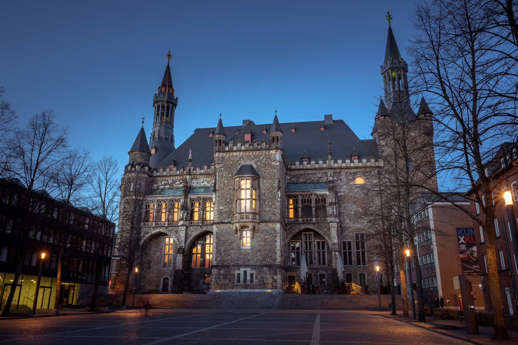 Im Aachener Rathaus treffen sich die Regierungschefs. (Foto: Fotolia/Marcel De Q)