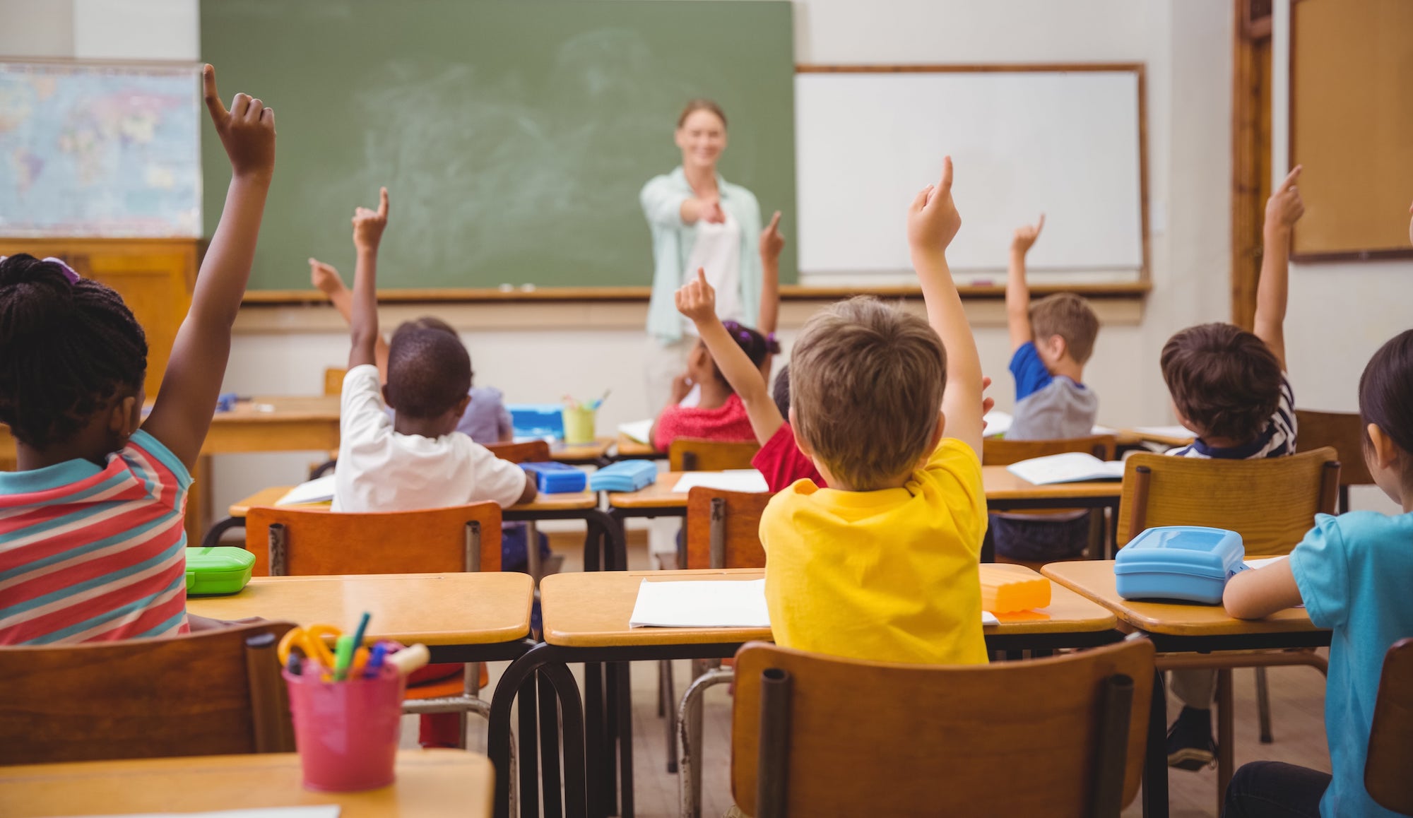 In Deutschland fehlen Grundschullehrer. (Foto: Fotolia/WavebreakMediaMicro)