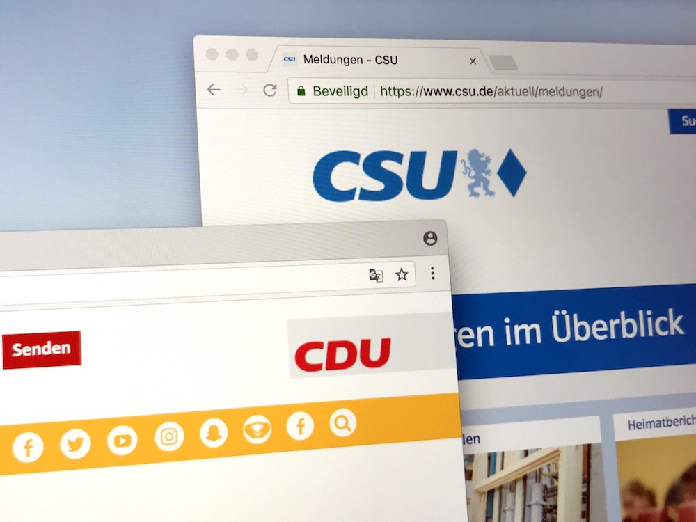 CDU und CSU beraten über die Kanzlerkandidatur. (Symbolfoto: AdobeStock/Jarretera)