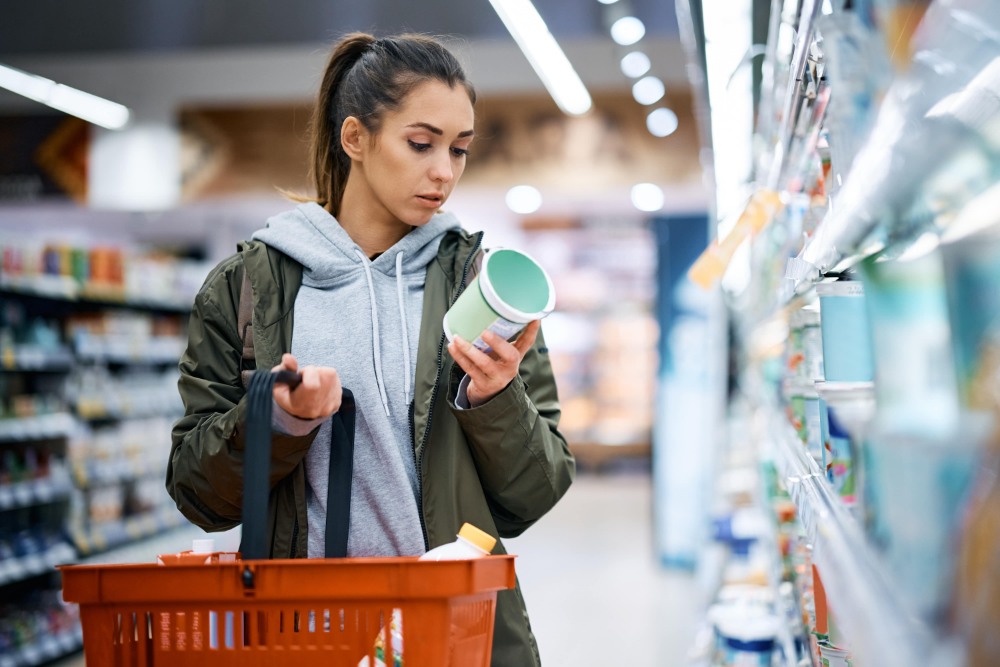 Viele Verbraucherinnen und Verbraucher schauen derzeit beim Einkauf genauer hin. (Adobe Stock/Drazen)