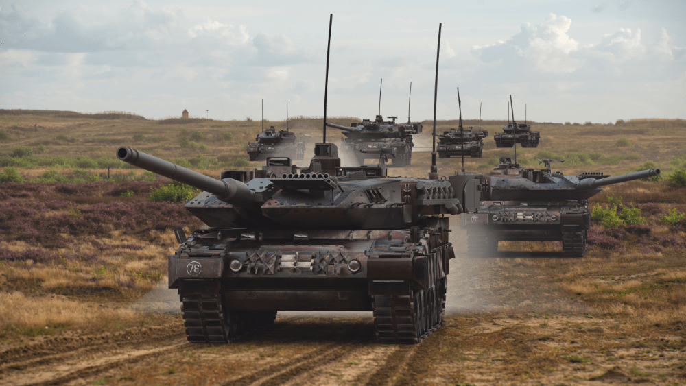Der Leopard 2A7. (Foto: AdobeStock/Mike Mareen)