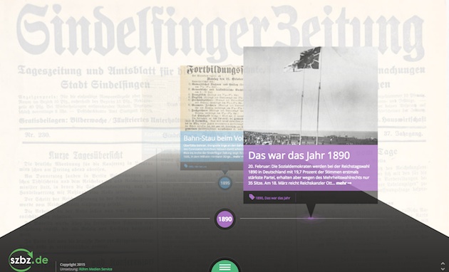 Online-Chronik der Sindelfinger Zeitung