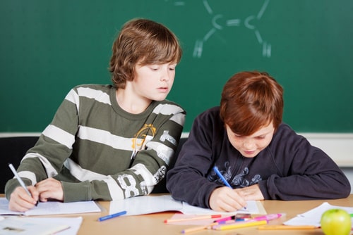 Abschreiben ist tabu – in der Schule und im Lokalen