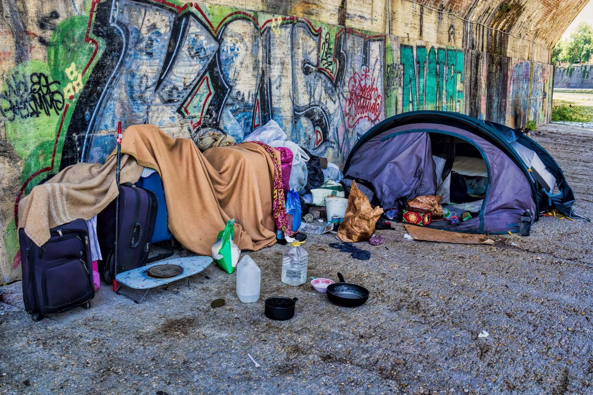 Vielerorts, vor allem in den Großstädten, nimmt die Obdachlosigkeit zu. (Foto: Fotolia/ArTo)