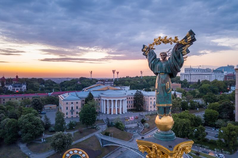 Ungebrochen: Kyjiv, Hauptstadt der Ukraine (Foto: AdobeStock/ maksym)
