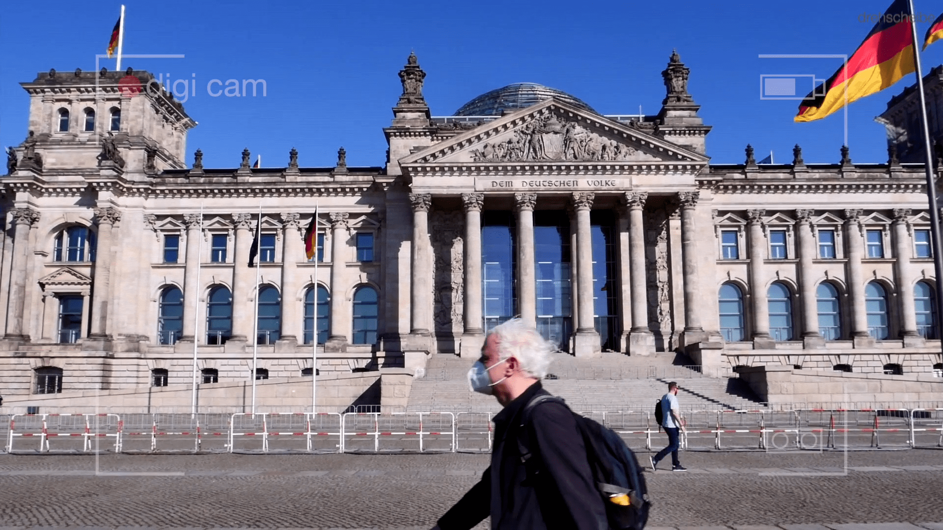 Der Reichstag in Berlin.