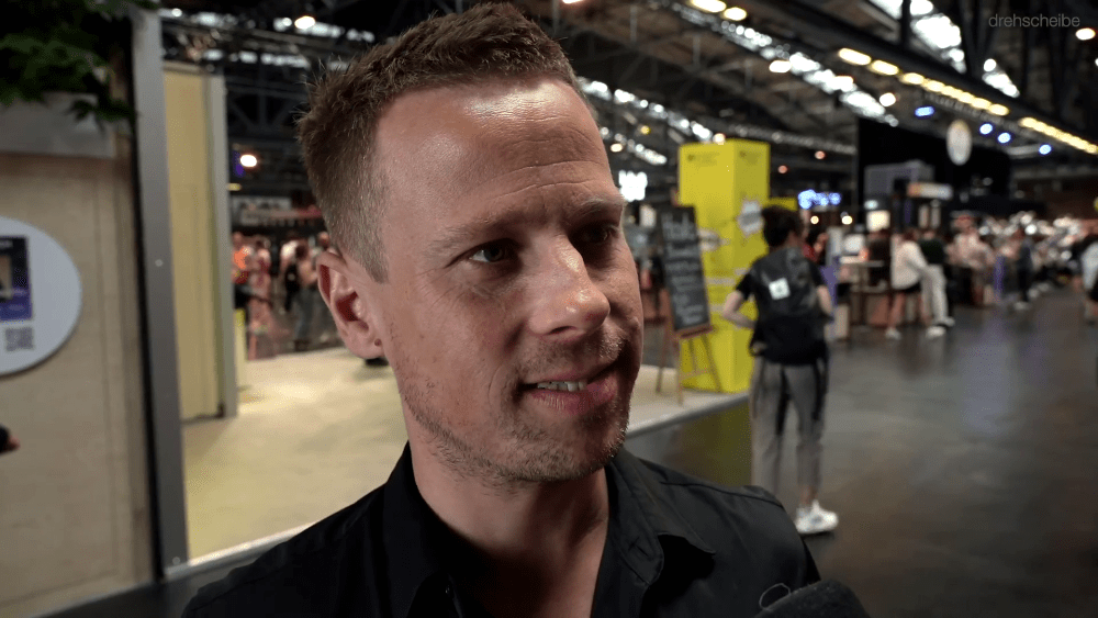 Yannick Dillinger auf der re:publica 2023