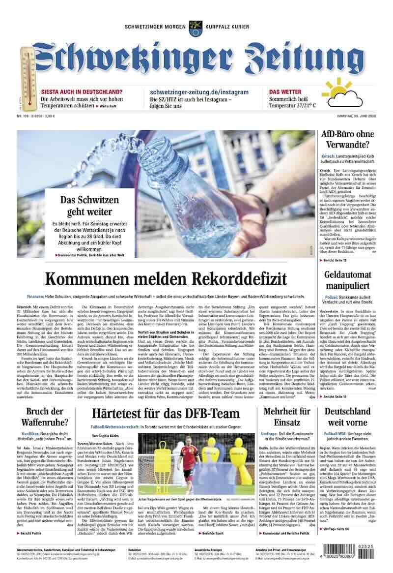 Schwetzinger Zeitung