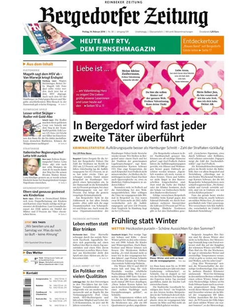 Zur Bergedorfer Zeitung / Lauenburgische Landeszeitung
